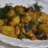 Рецепт тушёной картошки с шампиньонами