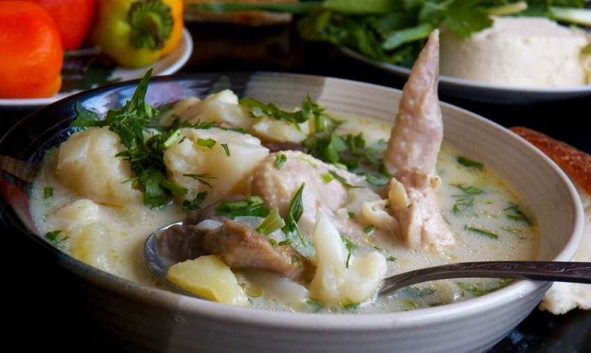 Вкусный рецепт супа из вешенок с картошкой