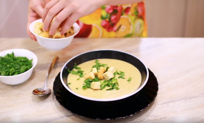 Рецепт вкусного супа-пюре из вёшенок