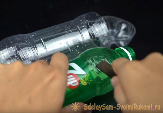 Ловим рыбу пластиковой бутылкой