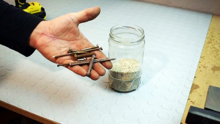 Как удалить ржавчину с мелких деталей при помощи шуруповерта без пескоструя