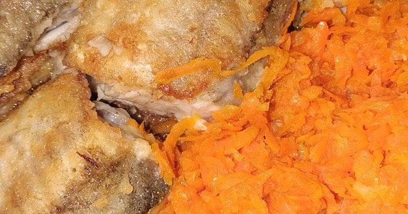 рецепт тушеного минтая с морковью и луком в духовке