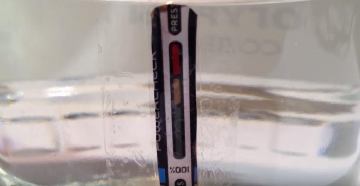 Индикатор температуры из батарейки Duracell
