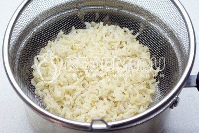 В это время отварить рис