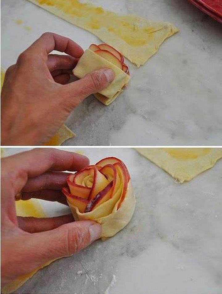 Потрясающая идея яблочного пирога
