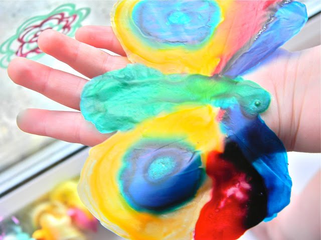 Как сделать витражные краски своими руками