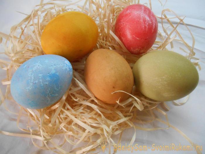 натуральные краски для яиц