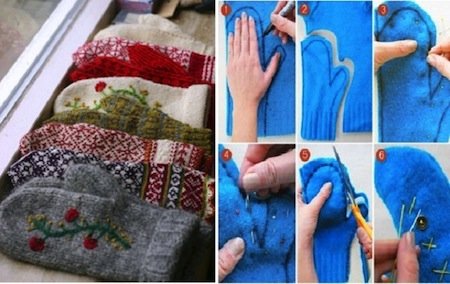 10 полезных вещей, которые вы можете сделать из старого свитера