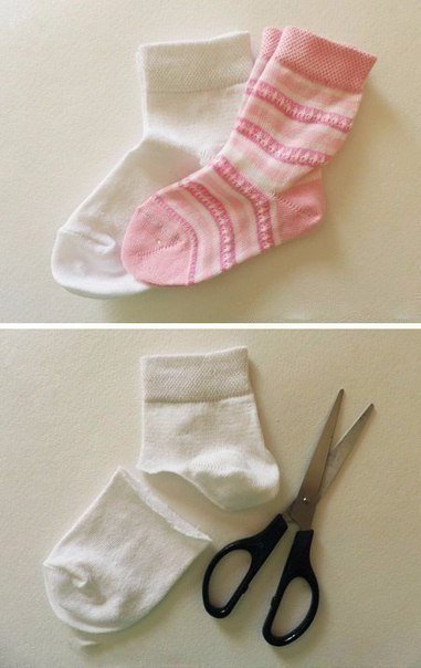Как сделать зайчат из носков