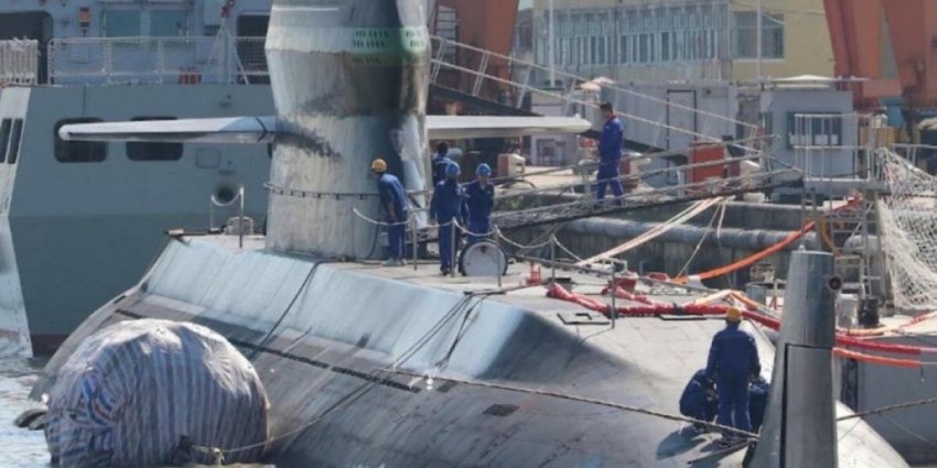 Китай: новейшая ударная подводная лодка для морской блокады Тайваня