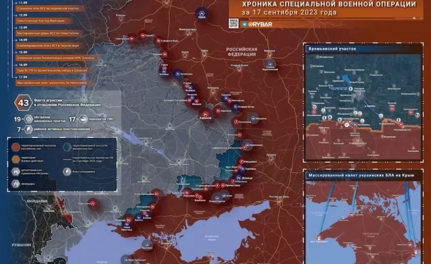 На Запорожском и Донецком направлениях уничтожены 320 военных ВСУ - главное из свежего брифинга Минобороны РФ