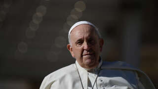 COP28: Папа отменяет поездку в Дубай из-за «симптомов гриппа» (Фото Папы Франциска, сделанное 8 ноября 2023 года) 