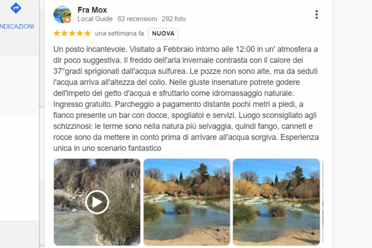 Бесплатные термальные ванны Сатурнии: как добраться, информация и отзывы о водопадах Мулино