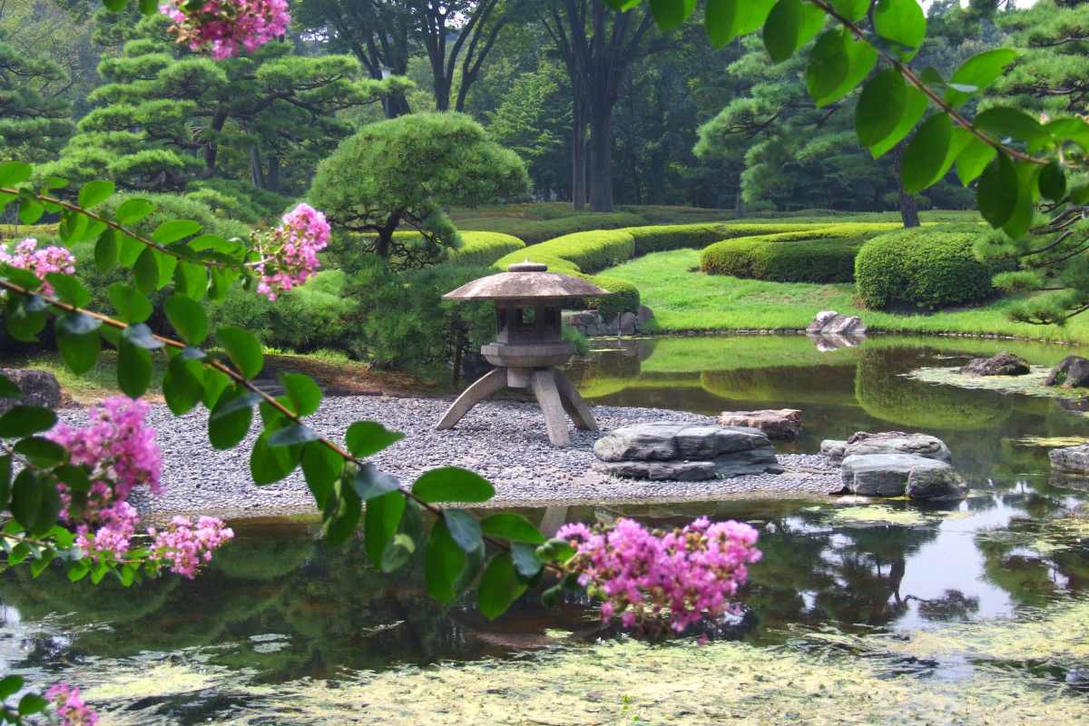 Сад Японского института культуры