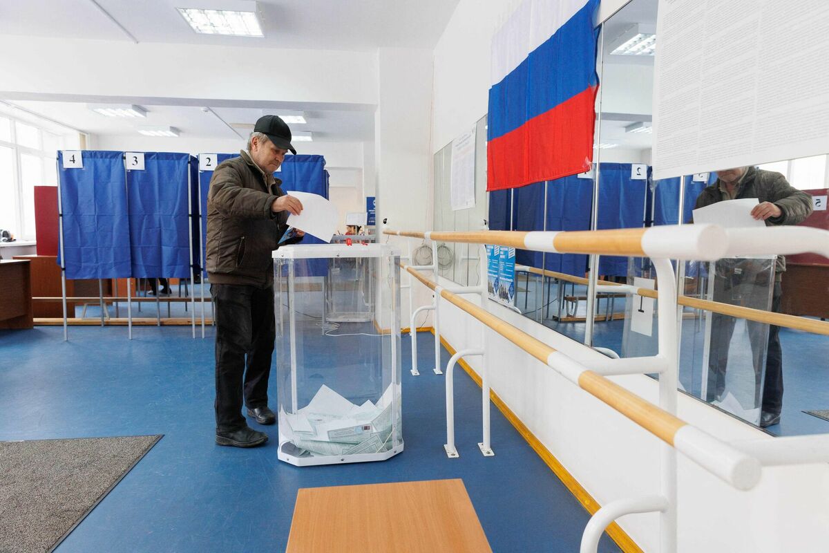 Выборы президента России в Екатеринбурге.  Фото: Анна ЮРЬЕВА/AFP
