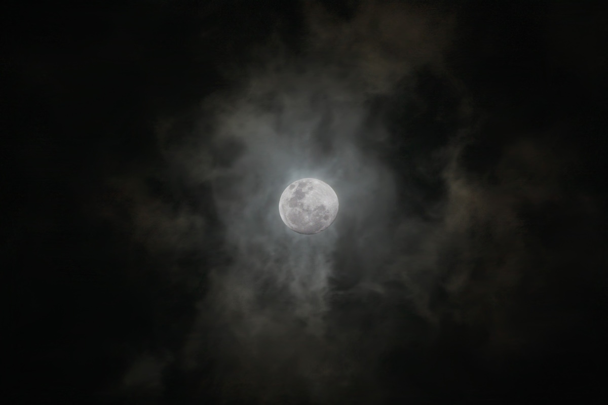 полутеневое лунное затмение 25 марта 2024 г.