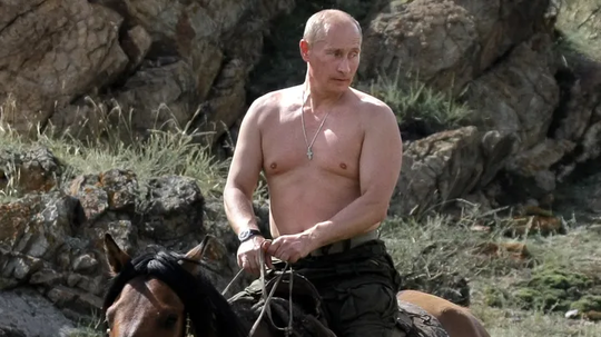 Путин на календаре на 2018 год.
