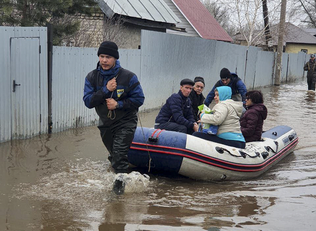 Наводнения в России Фото: Scanpix